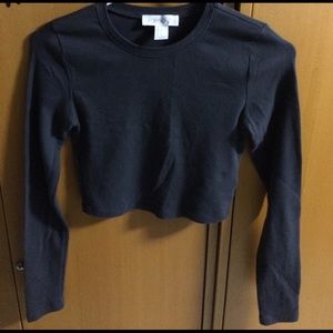 Long Sleeve Crop Top